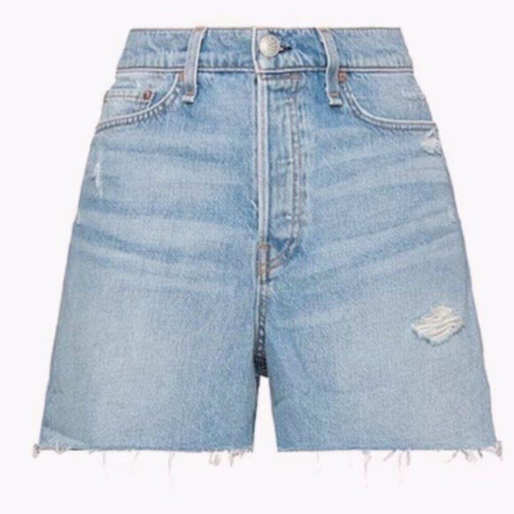 rag & bone Maya cut off denim shorts size 8